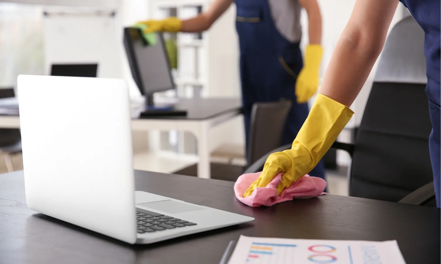 Commercial cleaning staff Ottawa business CleanFix Pro